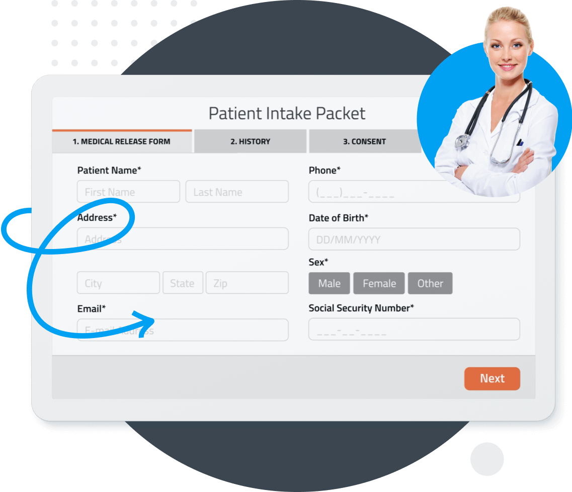 UK patient intake