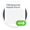 Chiropractic Intake Form Template