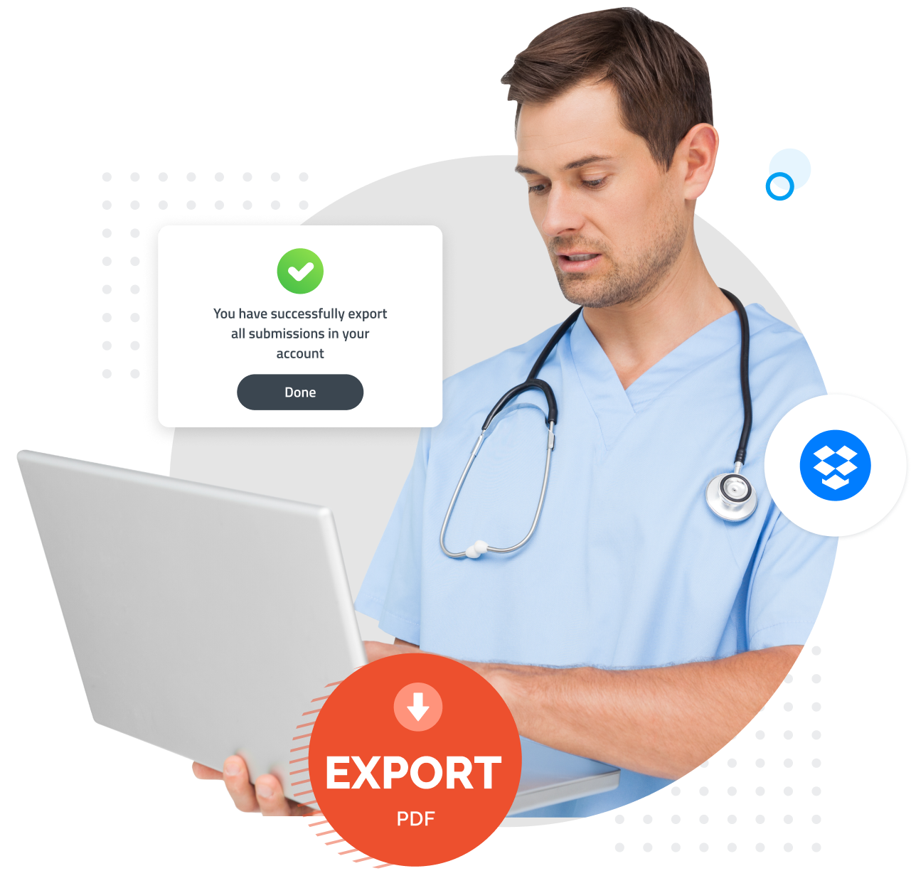 Sync HIPAA Compliant Form Submissions to Dropbox