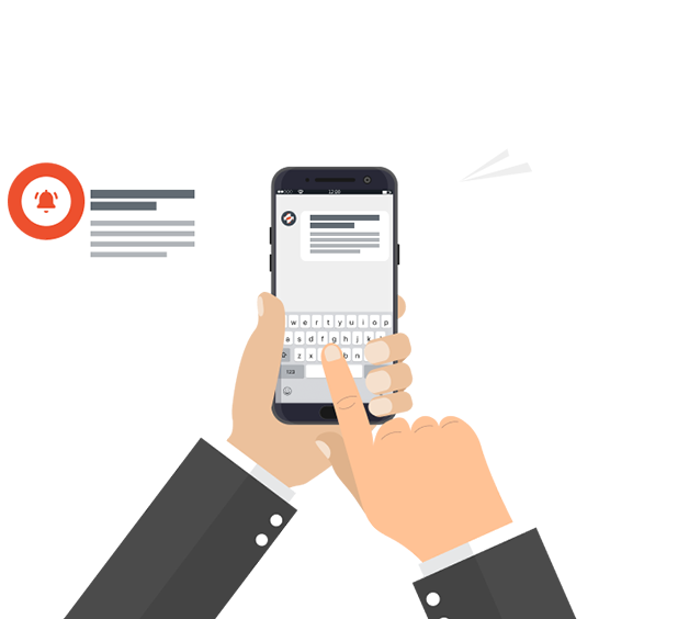 Automated patient appointment reminder prompting form completion