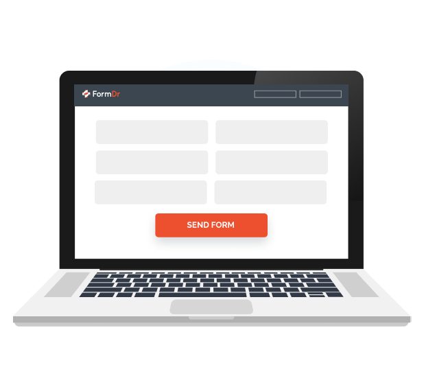 Prefilled patient consent form and financial agreement ready to send