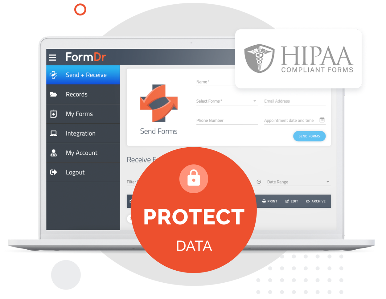 Build HIPAA Compliant Online Intake Forms - FormDr