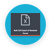 Automated bulk export of patient form submissions to an SFTP server