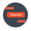 Required form fields preventing submission of an incomplete patient form