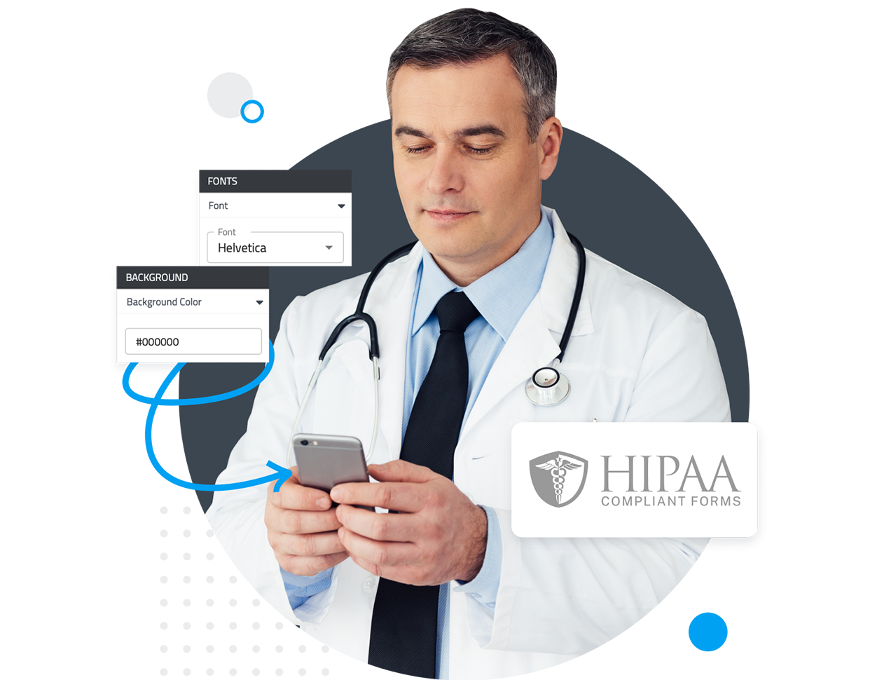 Drag-and-drop HIPAA compliant form builder with no coding required