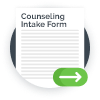 Counseling Intake Form Template