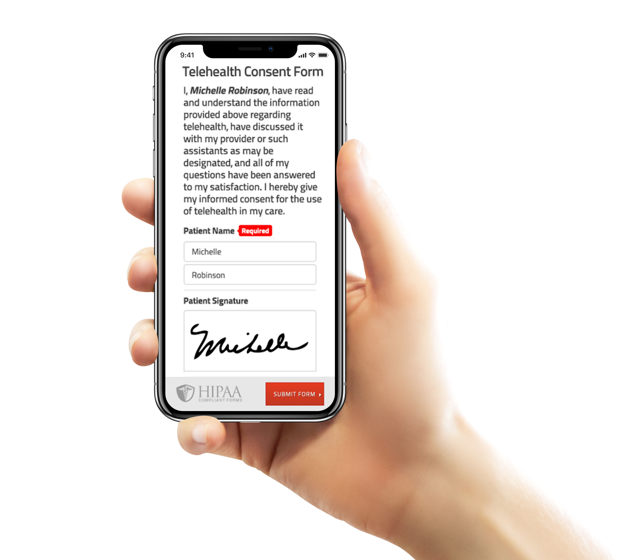 Telehealth Consent Form