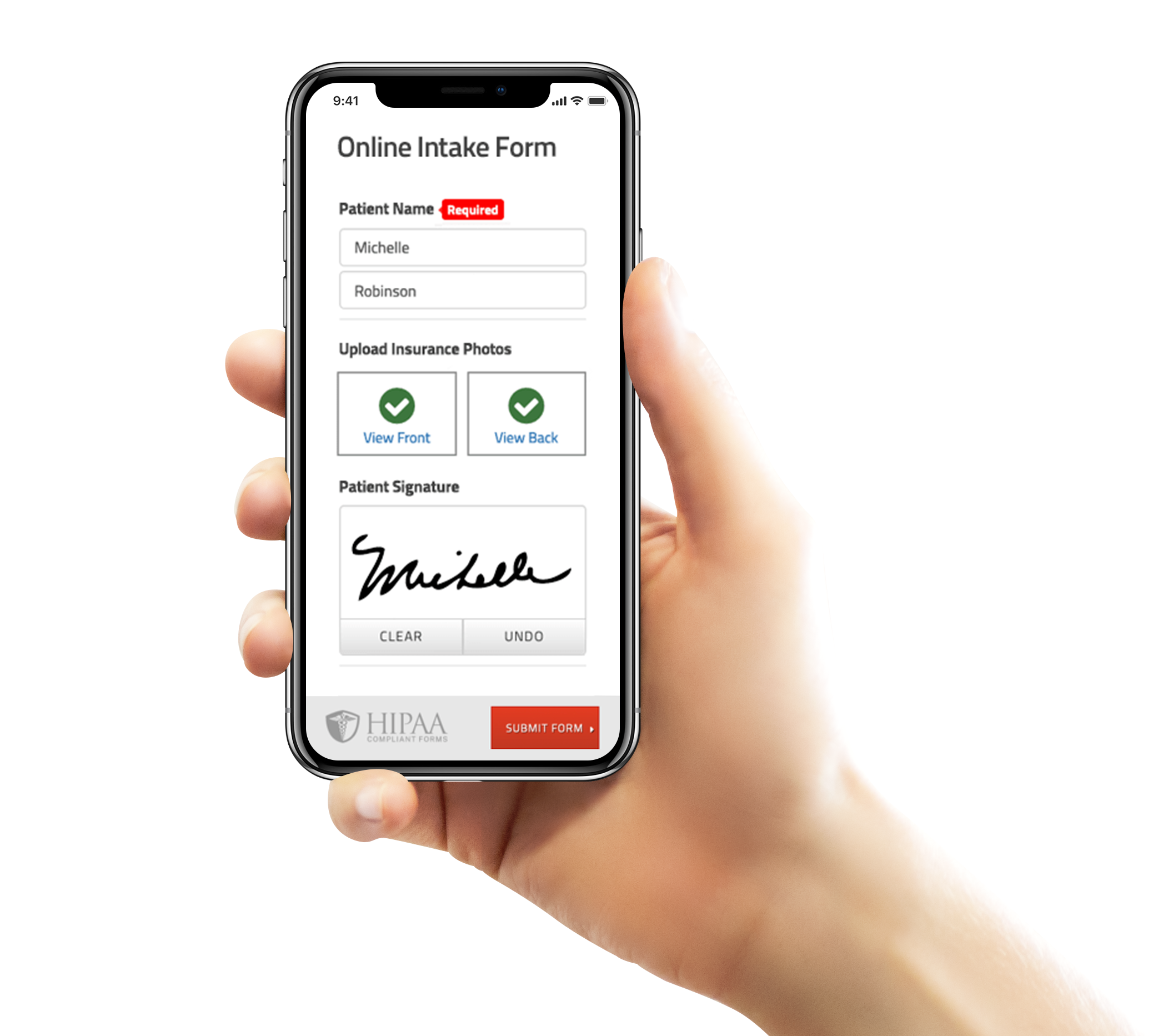 Online Intake Form Template