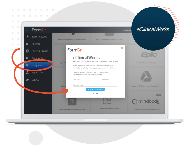 Scheduled upload of form submissions to eClinicalWorks