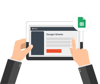 Google Sheets integration syncing patient form submissions into a spreadsheet